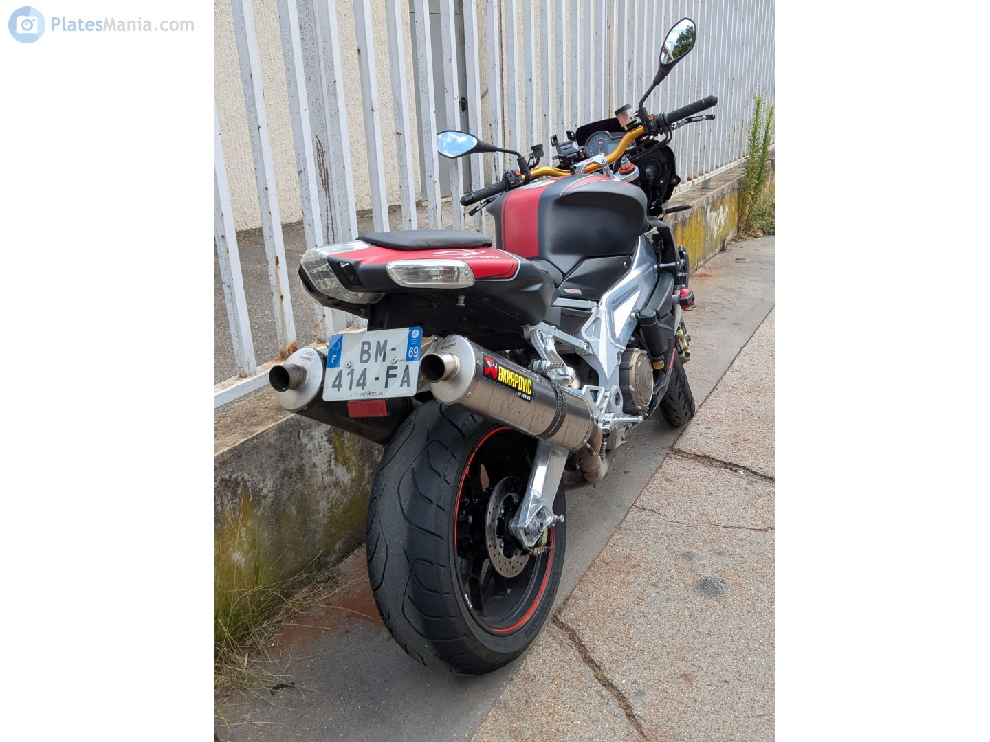 BM-414-FA, Aprilia Tuono 1000R, 2006–2010