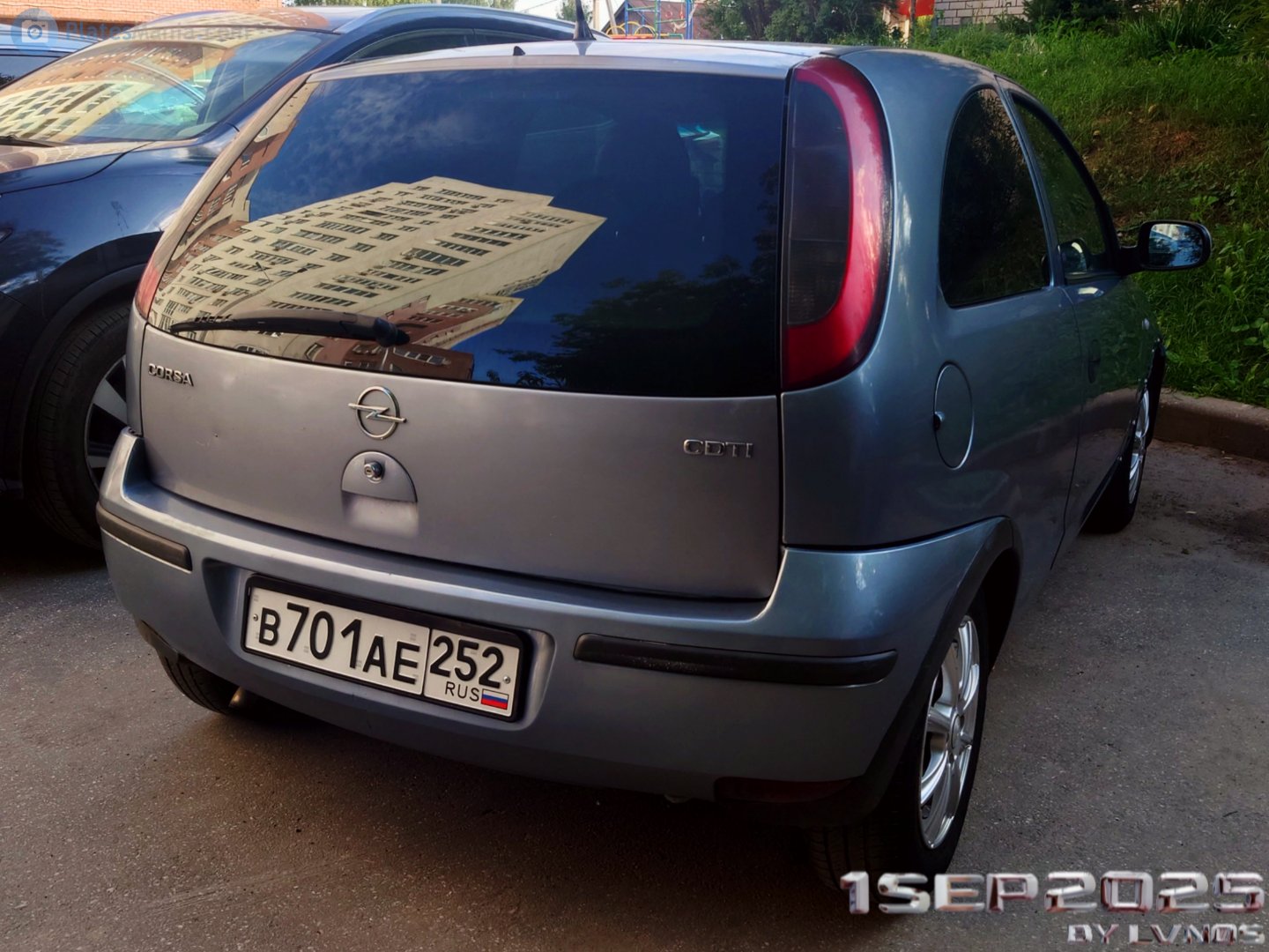 в 701 ае 252, Opel Corsa 3rd gen Van (C; X01), 2000–2006
