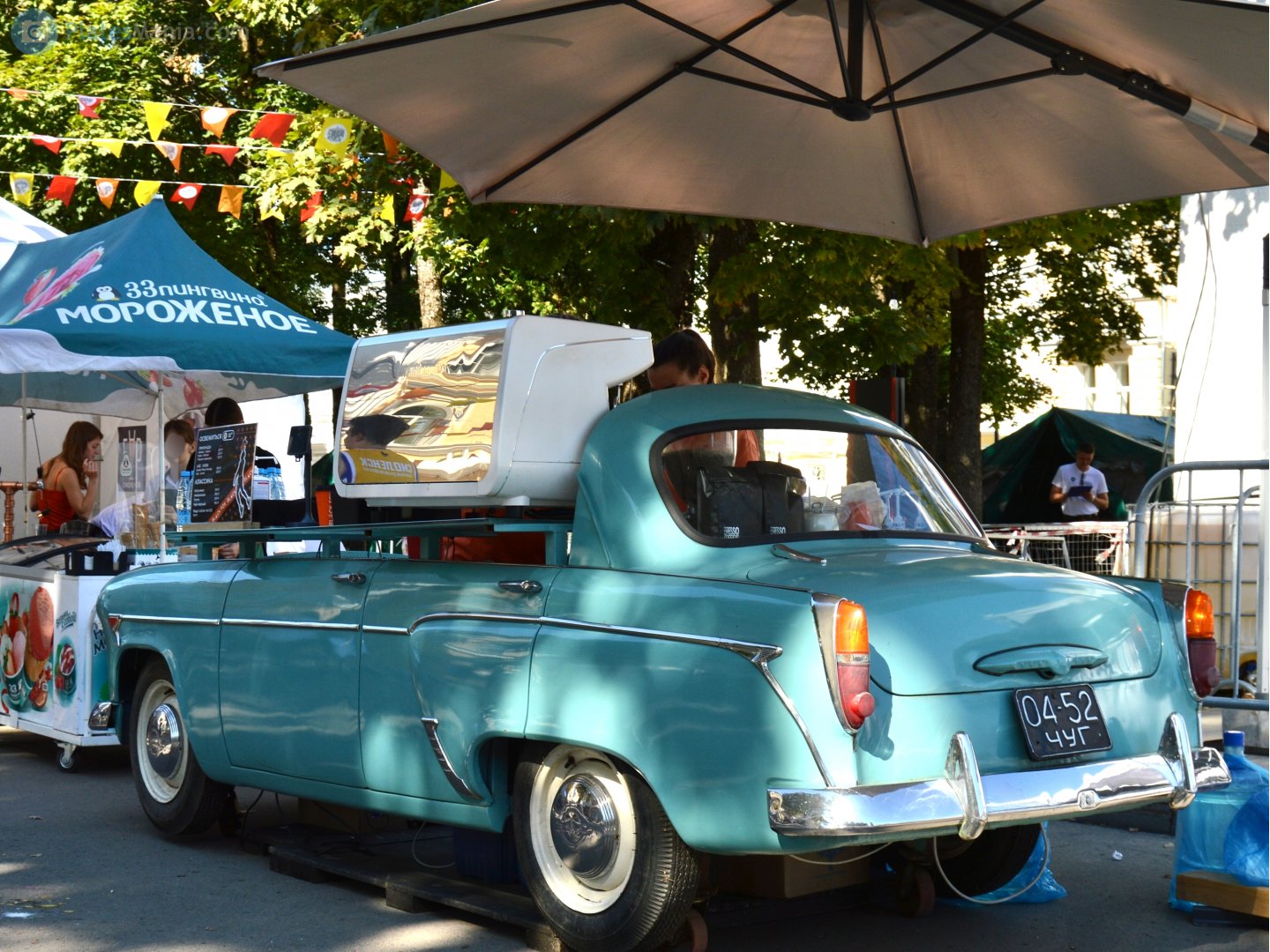 0452 ЧУГ, Moskvich (AZLK) 402/407/403 407, 1958–1962