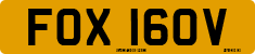 License plate of the United Kingdom, 1963 year system