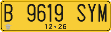 License plate of Indonesia, Commercial vehicles