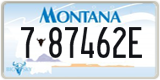 Montana, 1-12345A / 10-1234A