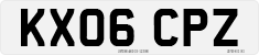 License plate of the United Kingdom, 2001 year system