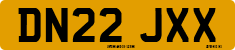 License plate of the United Kingdom, 2001 year system