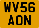 License plate of the United Kingdom, 2001 year system