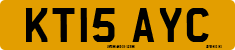 License plate of the United Kingdom, 2001 year system