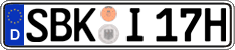 German license plate, Plates for oldtimers (type 