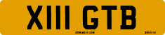 License plate of the United Kingdom, 1983 year system