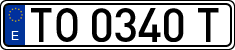 License plates of Spain, 1971 year series