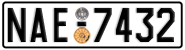 License plate of Greece, Cars