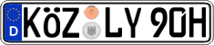 German license plate, Plates for oldtimers (type 