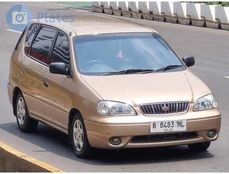 B 8483 HL, Kia Carens