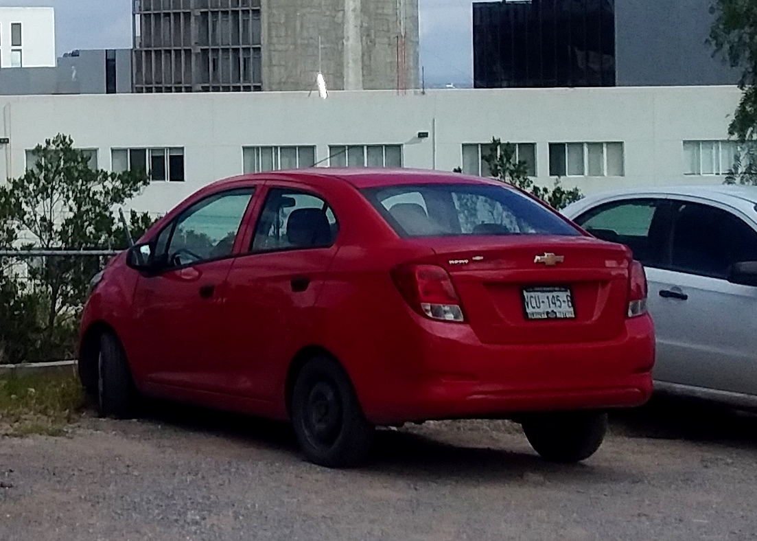 VCU-145-B, Chevrolet Beat 1st gen Sedan (M300; MX-market), facelift, 2017–2021