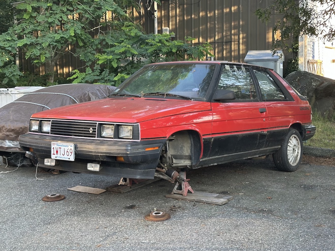 1WTJ 69, Renault Encore 1st gen 3-door Hatch (B37; NA-market), 1984–1987
