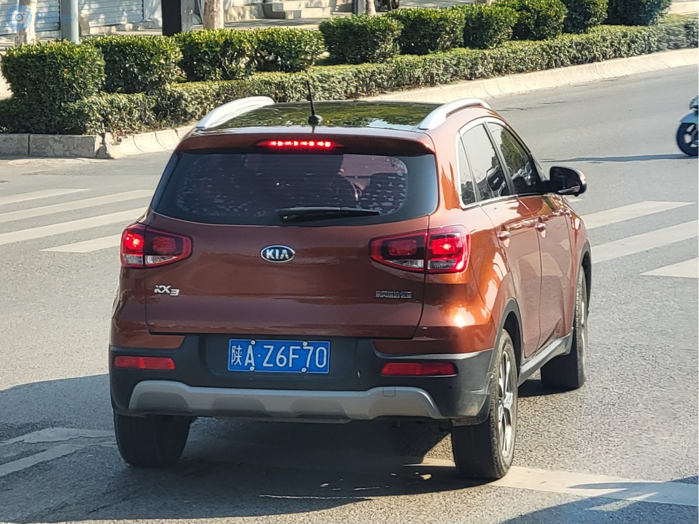 陕A·Z6F70, Kia KX3 1st gen (KC; CN-market), facelift, 2016–2018