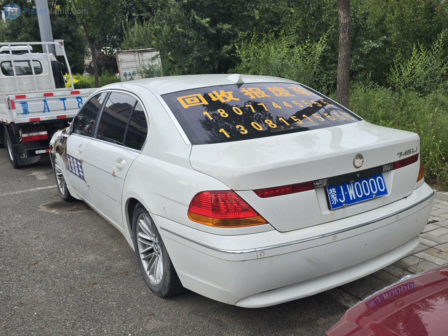 蒙J·W0000, BMW 7 Series 4th gen (E65–E68), 2001–2005