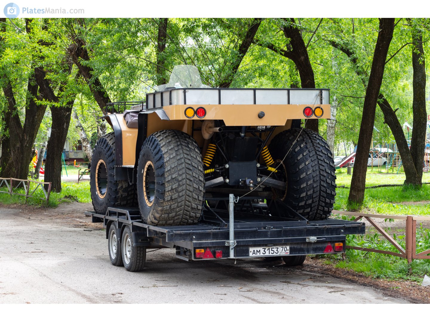 ам 3153 70, AlaskaTrailers 7143 