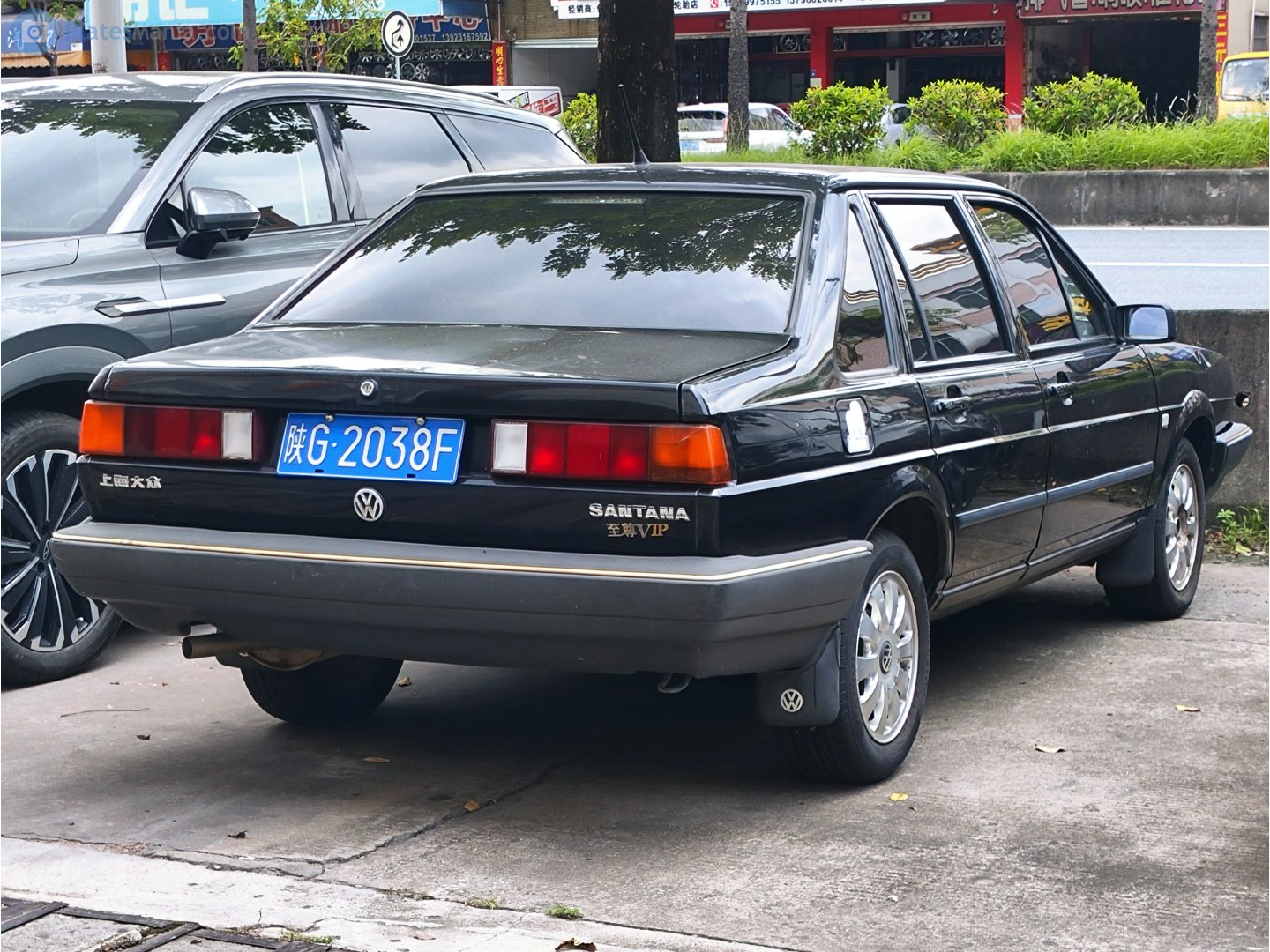 陕G·2038F, Volkswagen Santana 1st gen Sedan, 1981–1989 (–2012 for CN-market)