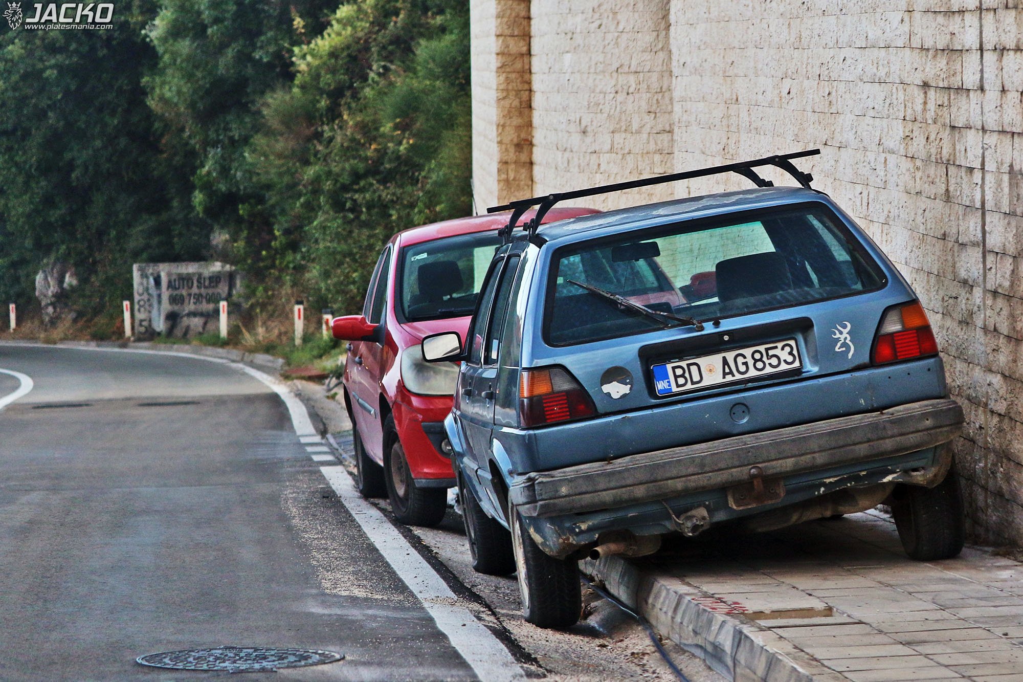 BD AG853, Volkswagen Golf 2nd gen 5-door Hatch (19/1G), 1983–1992