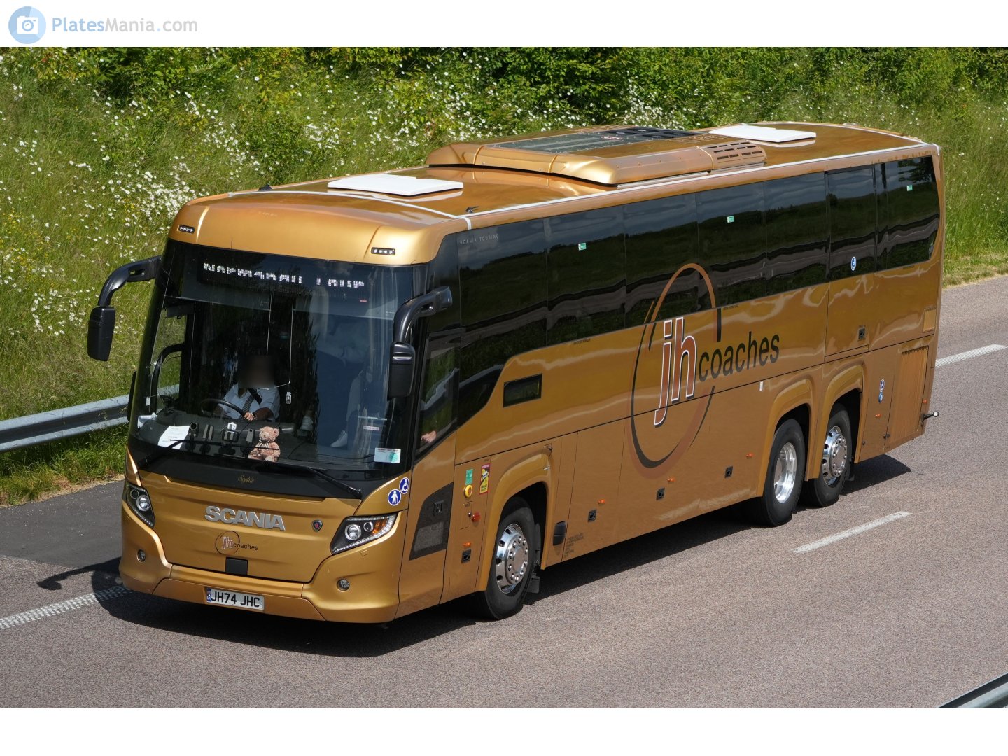JH74JHC, Scania Touring HD (Higer A80T) 