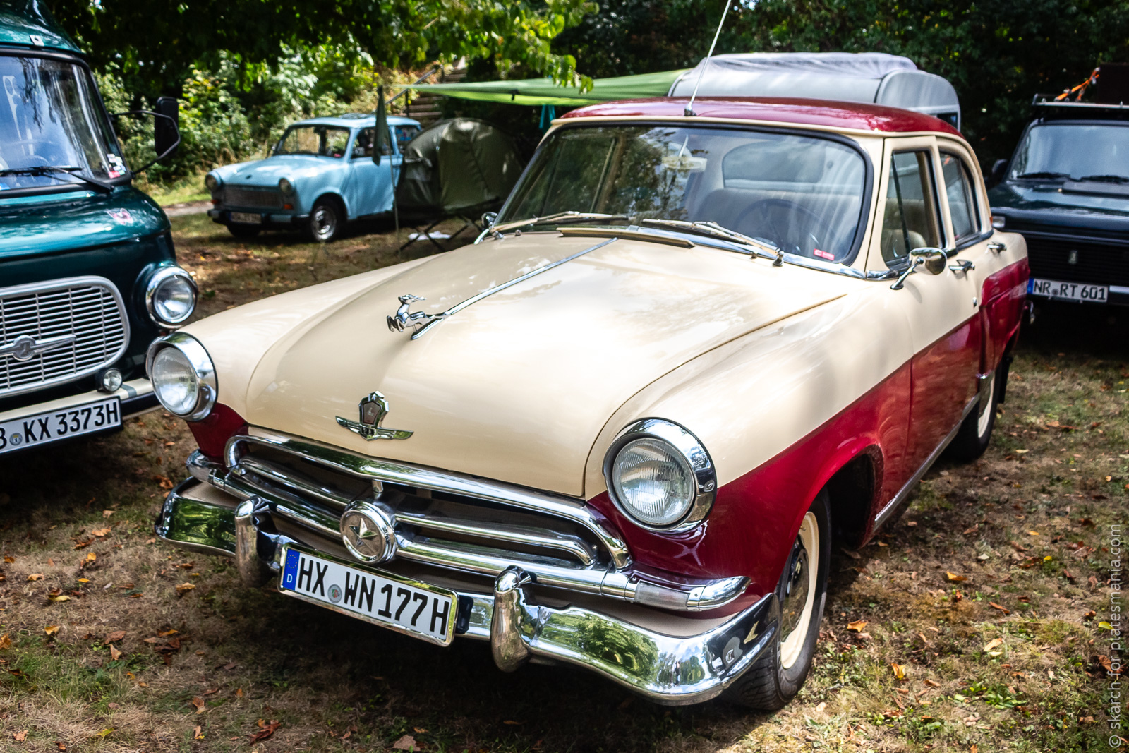HX WN 177 H, GAZ 21 Волга 1st series, 1956­–1958