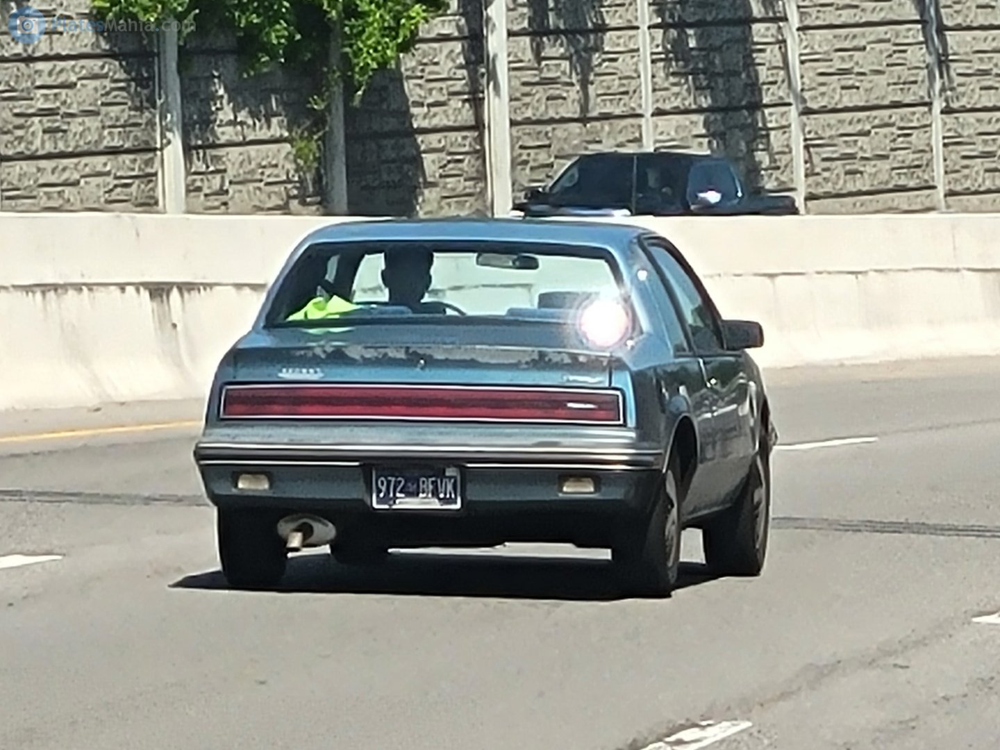 972-BFVK, Buick Regal 2nd gen Coupé (27; G-body), 4th facelift, 1983–1987