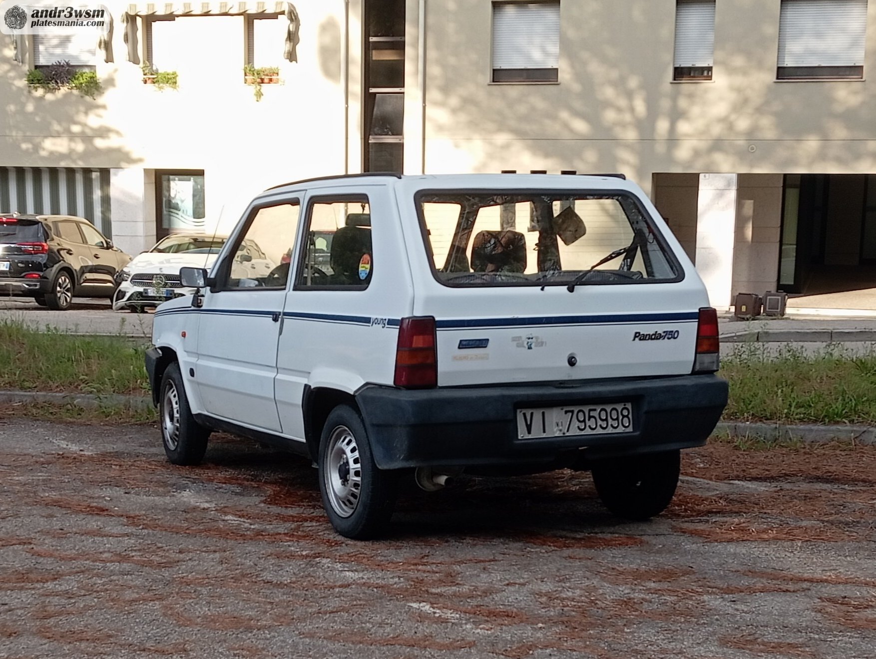 VI 795998, FIAT Panda 1st gen (141A/153A), facelift, 1986–2003