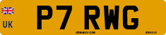 License plate of the United Kingdom, 1983 year system
