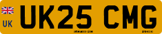 License plate of the United Kingdom, 2001 year system