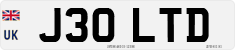 License plate of the United Kingdom, 1983 year system