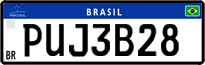 License plate of Brazil, Private owners (Mercosul)