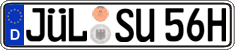 German license plate, Plates for oldtimers (type 