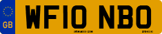 License plate of the United Kingdom, 2001 year system