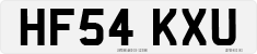License plate of the United Kingdom, 2001 year system