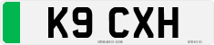License plate of the United Kingdom, 1983 year system