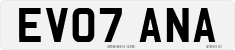 License plate of the United Kingdom, 2001 year system