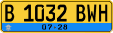 License plate of Indonesia, Commercial vehicles