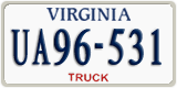 Virginia, Trucks (AB12-345)