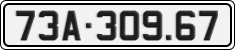 License plate of Vietnam, Cars