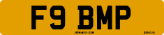 License plate of the United Kingdom, 1983 year system