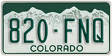 Colorado, 123-ABC