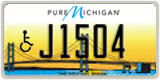 Michigan, Vehicles for disabled persons (A1234)