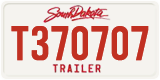 South Dakota, Trailers (T123456/123456T)