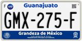 Guanajuato, Cars (AAA-000-A)