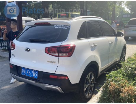 陕A·K67W9, Kia KX3