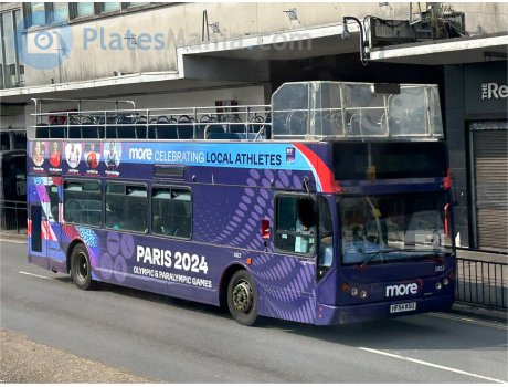 HF54 KXU, East Lancs Myllennium Vyking