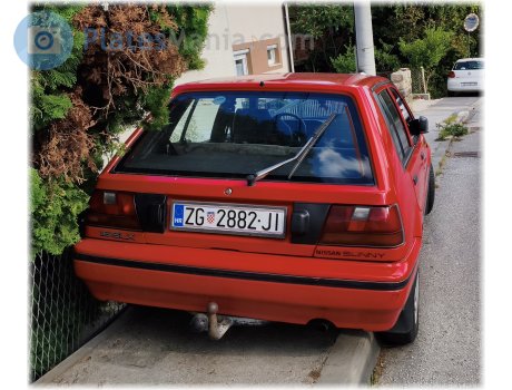 ZG 2882-JI, Nissan Sunny