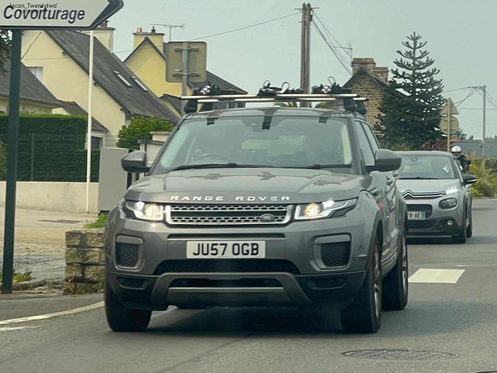JU57OGB, Land Rover Range Rover Evoque 1st gen 5-door SUV (L538), 2011–2019