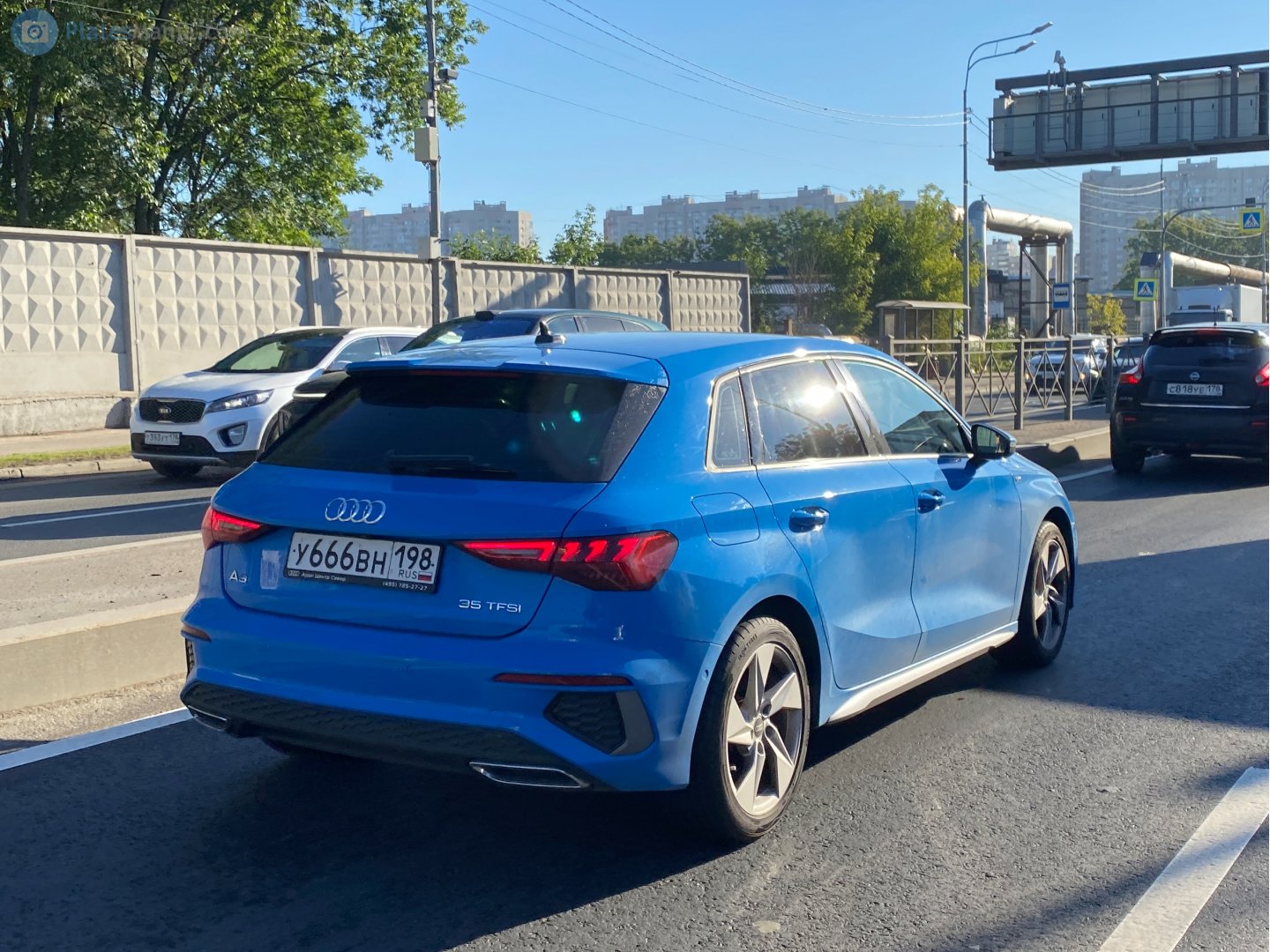 у 666 вн 198, Audi A3 