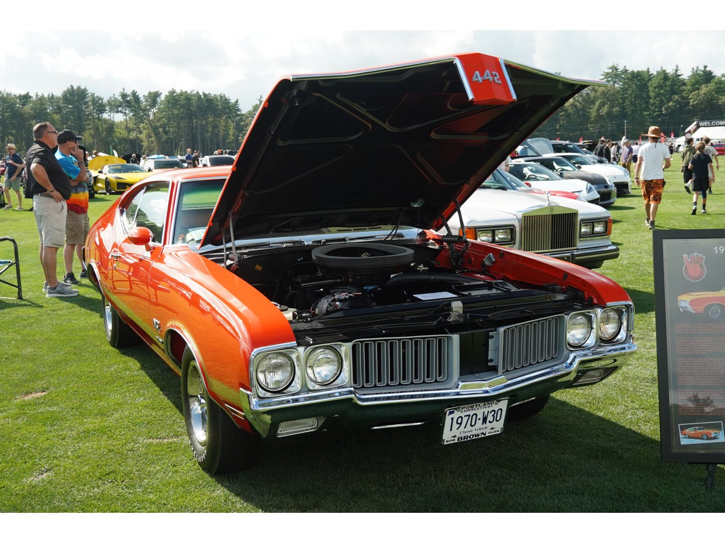 1970-W30, Oldsmobile 442 2nd gen 1970 Coupé (4477; A-body), 2nd facelift, 1969–1970